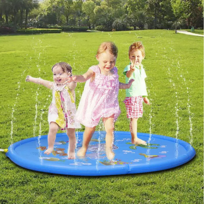 Всплеск воды спринклер Pad игровой коврик для детей детские летние вечерние BJStore