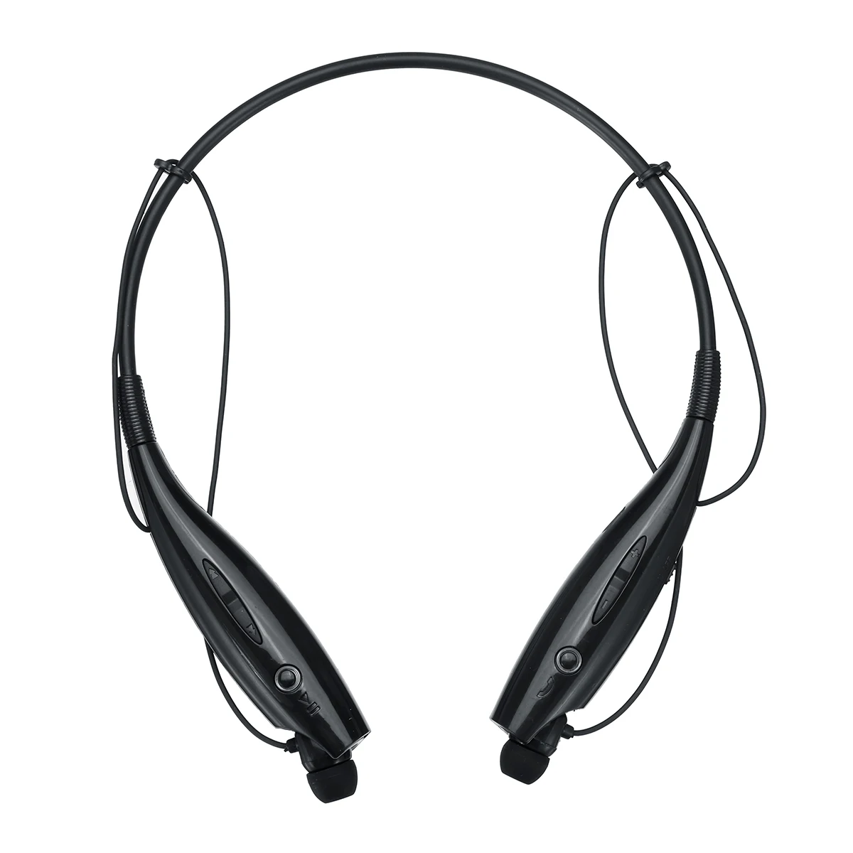 Black HBS730 Спортивная стереогарнитура bluetooth V4.2 нашейные беспроводные bluetooth мобильный телефон коробка оснащена usb-кабелем для зарядки - Цвет: Black
