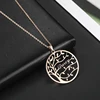 Cazador Custom Name Necklace Tree Of Life Family Women Name Necklace Stainless Steel Jewelry Personalized Family Couple Gift ► Photo 2/6