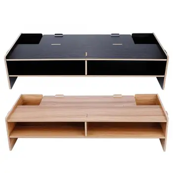 

Heighten Shelf Rack Shelf Stand Holder for Display Screen Keyboard Base Bracket Wooden Desktop