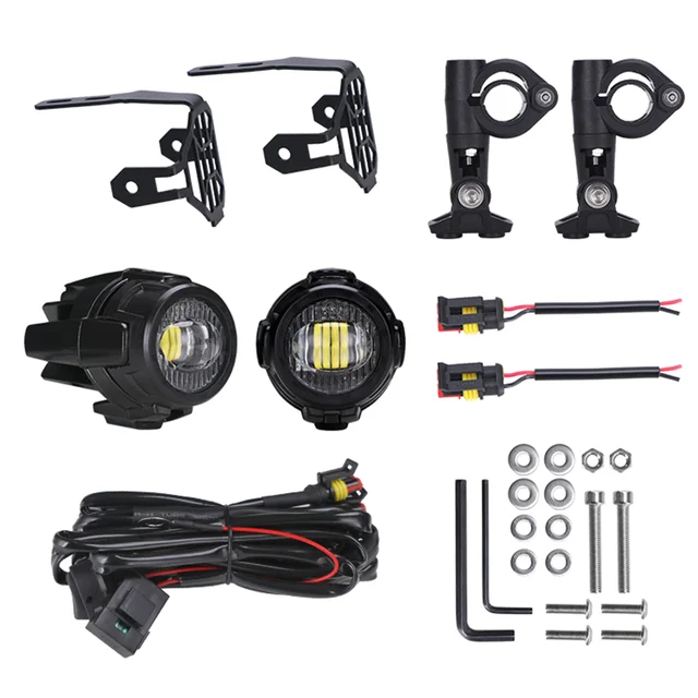 E24 E-Mark Approved 110W Motorcycle Led Headlamp For BMW F 650 700 800 GS F800GS Adventure LED Projector Headlight Assembly Fog light