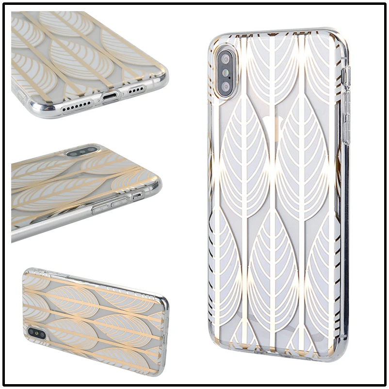 floral plating iphone 7 case-1