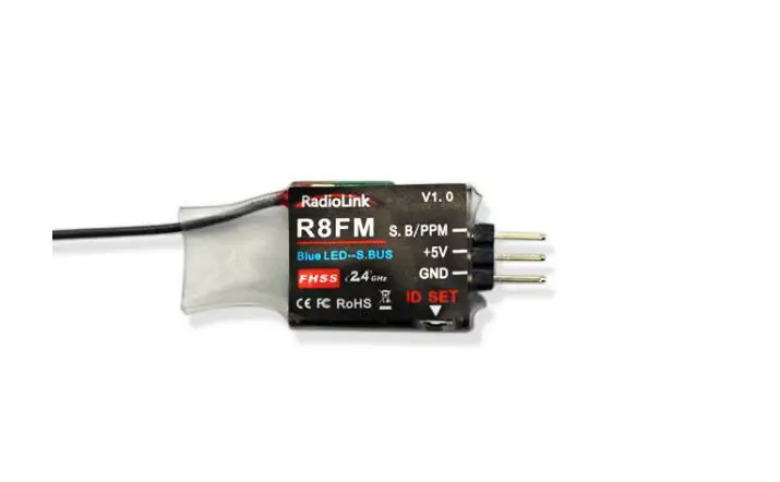 Radiolink R12DSM R12DS R9DS R8FM R6DSM R6DS R6FG R7FG приемник 2,4G усилитель сигнала для передатчика радиоуправляемой модели 20% OFF - Цвет: R8FM