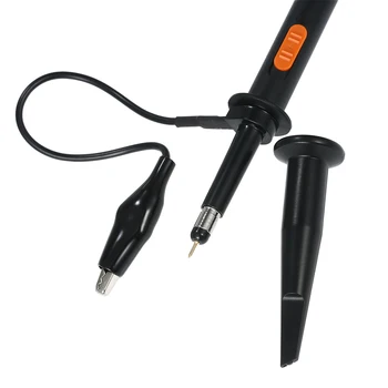

High Precision Stable Oscilloscope Probe Sonda Alligator Clip Test Probe 1X 10X P2200 200MHz with several useful accessories