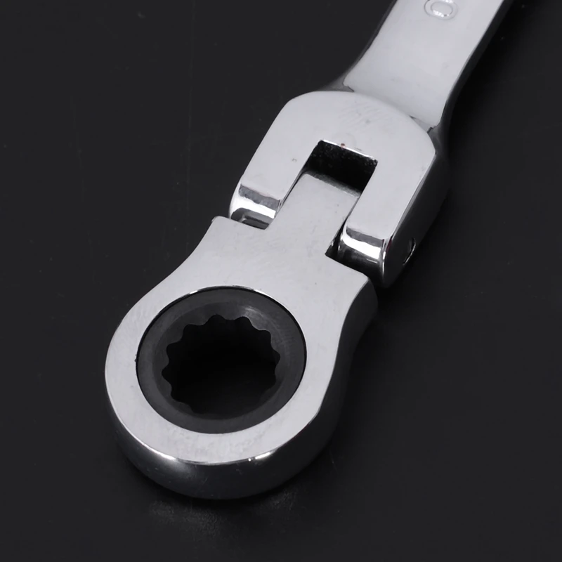 Top-Ratchet Wrench Flexible Head Socket and Tool Wrench- 10 mm