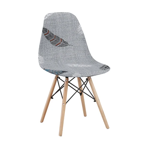 Pcs Velvet fabric Bar Chair Cover Washable Removable Seat Cover Armless Shell Chair Covers for Banquet Home Hotel