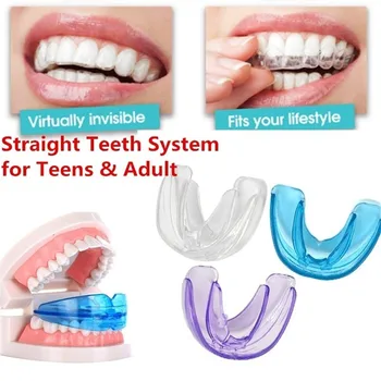 

New Orthodontic Braces Appliance Dental Braces Silicone Alignment Trainer Teeth Retainer Bruxism Mouth Duard Teeth Straightener
