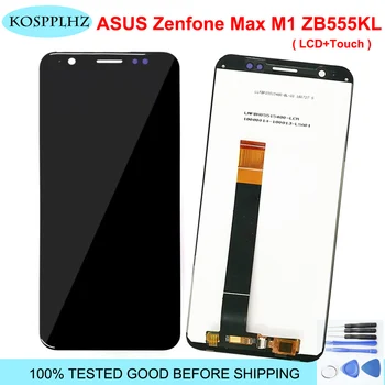 

5.45 Inch For ASUA ZenFone Max M1 ZB555KL ZB556KL LCD Display Touch Screen Digitizer Sensor Assembly Replacement +Tools+Adhesive