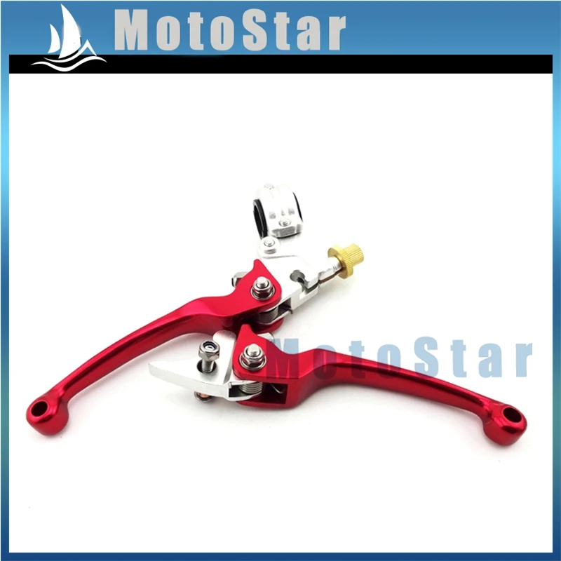 Складной тормоз сцепления ручка рычаг для 50cc 70cc 90cc 110cc 125cc 140cc 150cc 160cc китайский яма грязи след двигатель велосипед мотоцикл