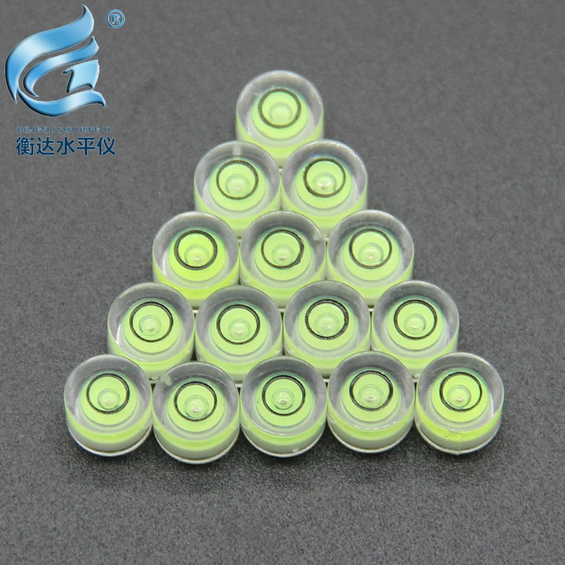 

High precision bubble 8 * 5.5mm 100pcs plastic universal spirit level