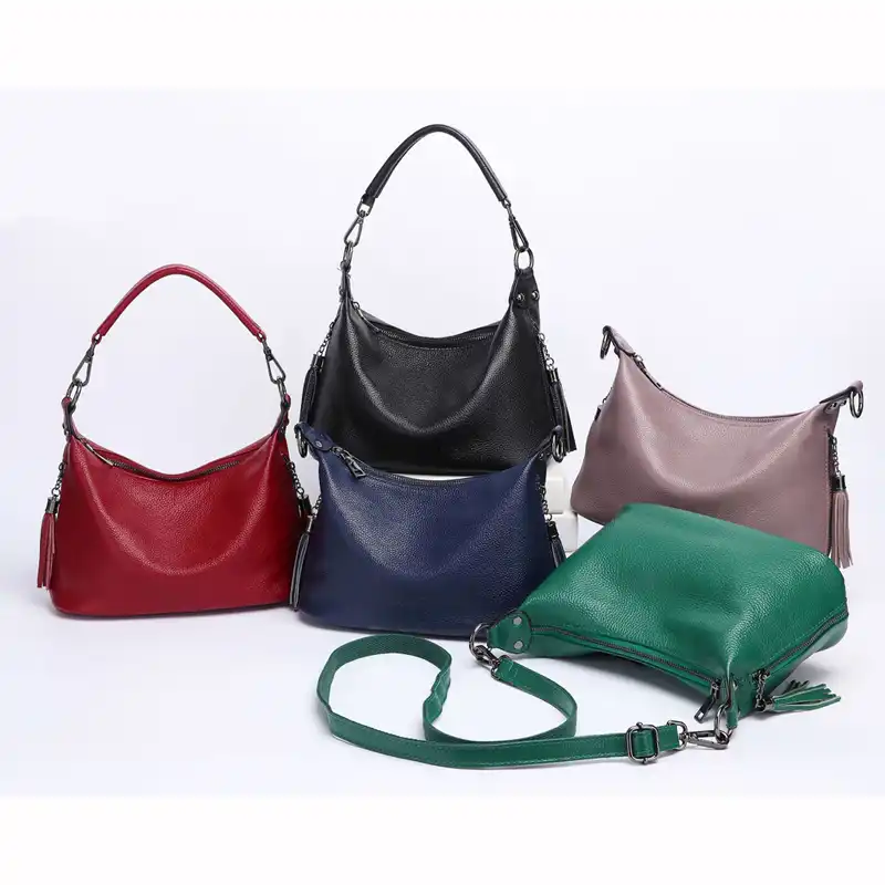 Everyday Use Hobo Women S Genuine Leather Shoulder Bag Female Leather Messenger Bag 100 Real Skin Cross Body Bag Shoulder Bags Aliexpress
