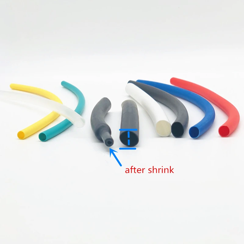 1meter Heat shrink tube kit Insulation Sleeving termoretractil Polyolefin Shrinking Assorted Heat Shrink Tubing Wire Cable