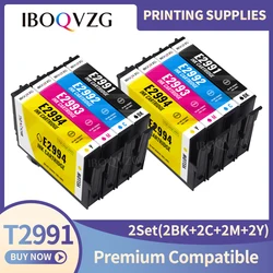 IBOQVZG Replacement 8 PCS T2991XL T2991 For Epson ink Cartridges 29XL XP235 XP247 XP245 XP332 XP335 XP342 XP345 XP435 XP432