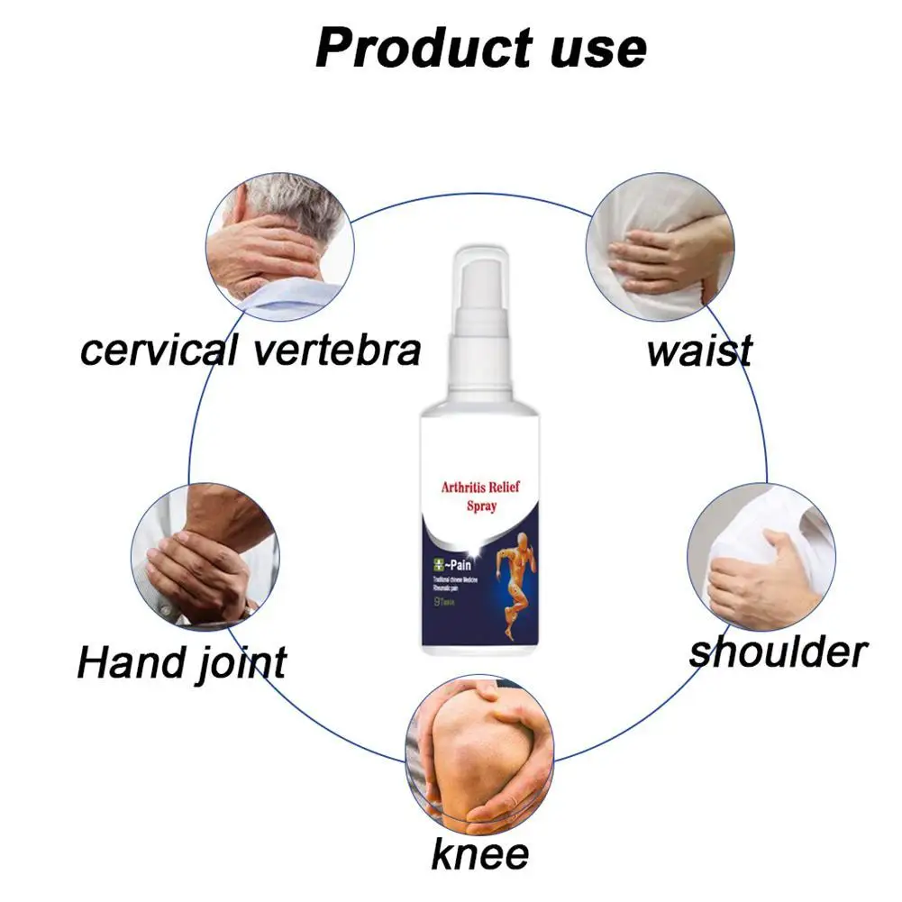 60 мл кости спрей кости артрит боли спрей колено Талия боль в спине плечо спрей ревматизм артрит растяжение мышц штукатурка