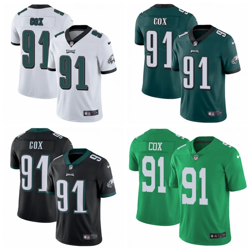 Мужские футболки Philadelphia Fletcher Cox Eagles