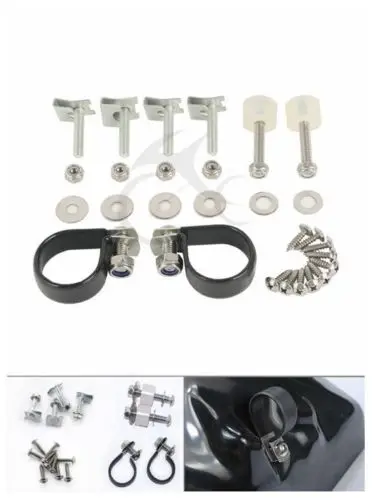 

TCMT Lower Vented Fairing Mounting Kit Bolts Screw Set For Harley Road King Street Glide Ultra Limited CVO FLHX Softail
