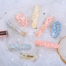 Стиль простой детский Античный стиль головной убор INS креативный онлайн знаменитостей Длинные флуоресцентные цветные заколки BB C