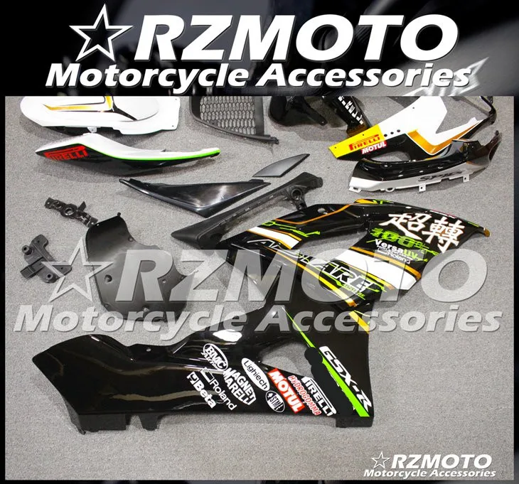 ABS мотоцикл обтекатель комплект для SUZUKI GSXR1000 K5 2005-06 год кузов литья под давлением Магазин № 1045