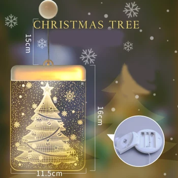 

Halloween Decoration Hanging Eerie Layout Theme Lantern USB LED Night Light 3D Acrylic Sign Light TSH Shop