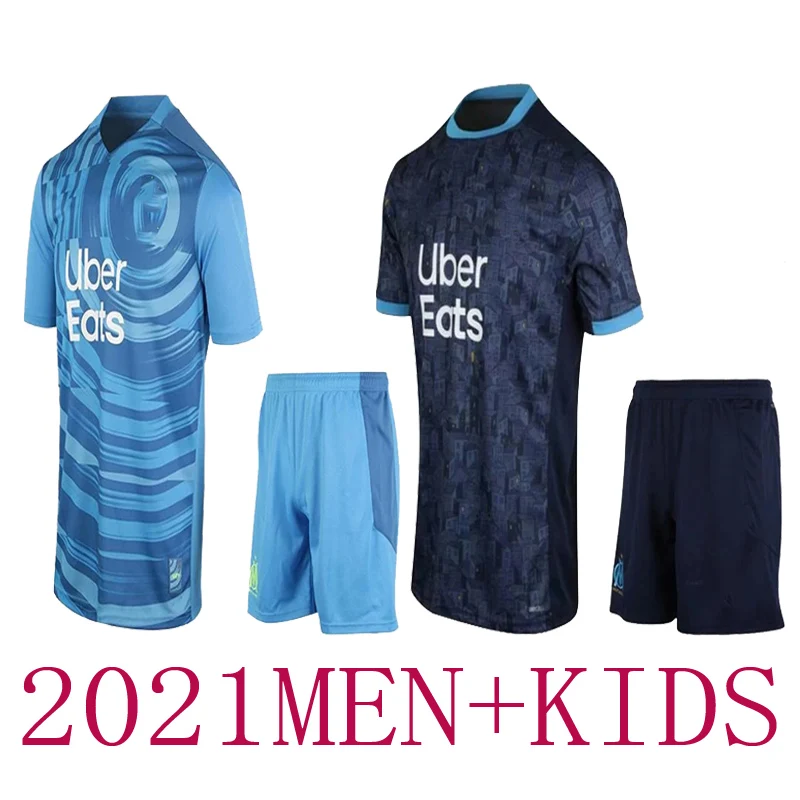 Camiseta De fútbol OM para hombre y niño, Maillot De Marseille, Maillot De pie, playera De fútbol PAYET beneet SAKAI KAMARA, 20, 21