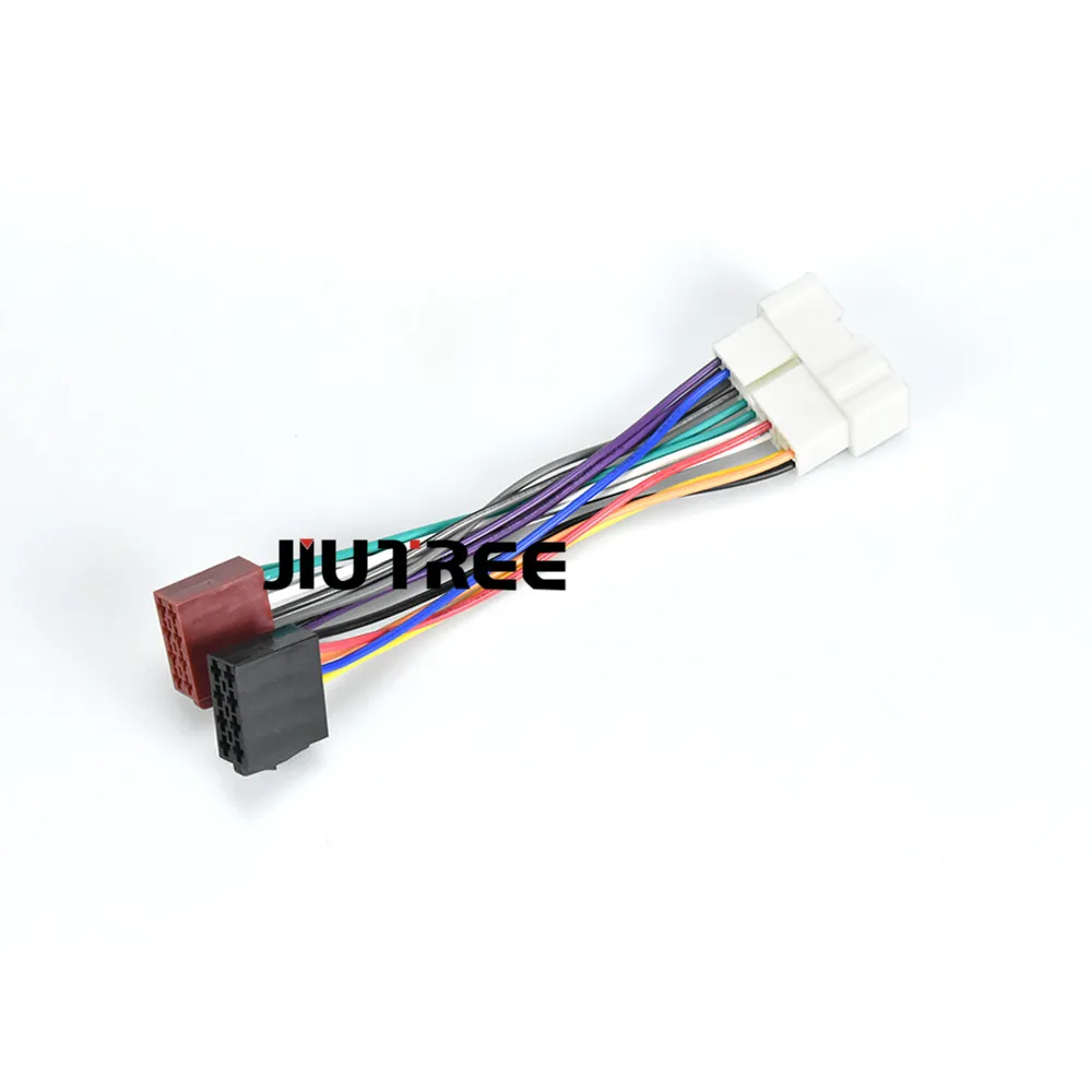 12-018 iso радио адаптер для NISSAN Almera/forпремиera/forMicra/forTerrano провода жгута проводов разъем стереоадаптер Кабельный разъем