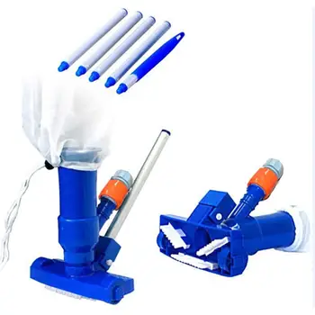 

Swimming Pool Vacuum Cleaner Jet Cleaning Tool Fish Pond Swimming Pool Cleaning Tool With Mesh Bag For Convenient And Durable