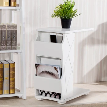 

Chenfan Boya sofa with a few corners, movable push-pull multi-functional storage table, bedroom, bedside computer table