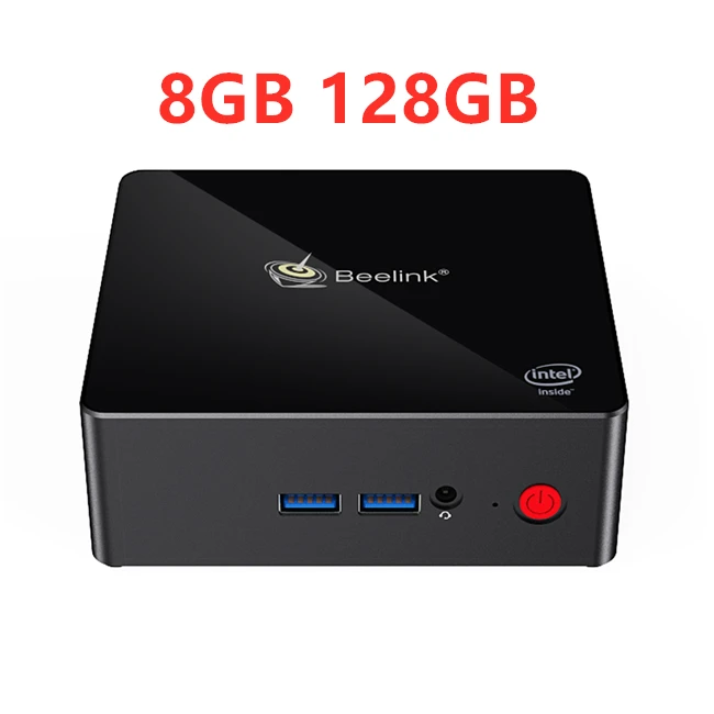 Beelink Gemini X45 Mini PC 8GB 256GB GEMINI LAKE J4105 Quad Core 2.4G 5.8G Dual WiFi 4K HD BT4.0 1000Mpbs Support Win10& Linux - Цвет: 8GB 128GB