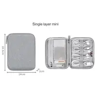 נתונים דיסק קשיח ניו מסעות אחסון דיגיטלי תיק נשיאה ארגונית Case for Power בנק דיסק קשיח U דיסק כרטיס זיכרון נתונים בכבלים טלפונים סלולריים מחזיק (5)