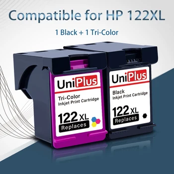 

UniPlus for HP 122 XL 122 Black 122XL Color Refill Ink Cartridge for HP Deskjet OfficeJet Printer 2510 2511 2512 2514 2540 2541