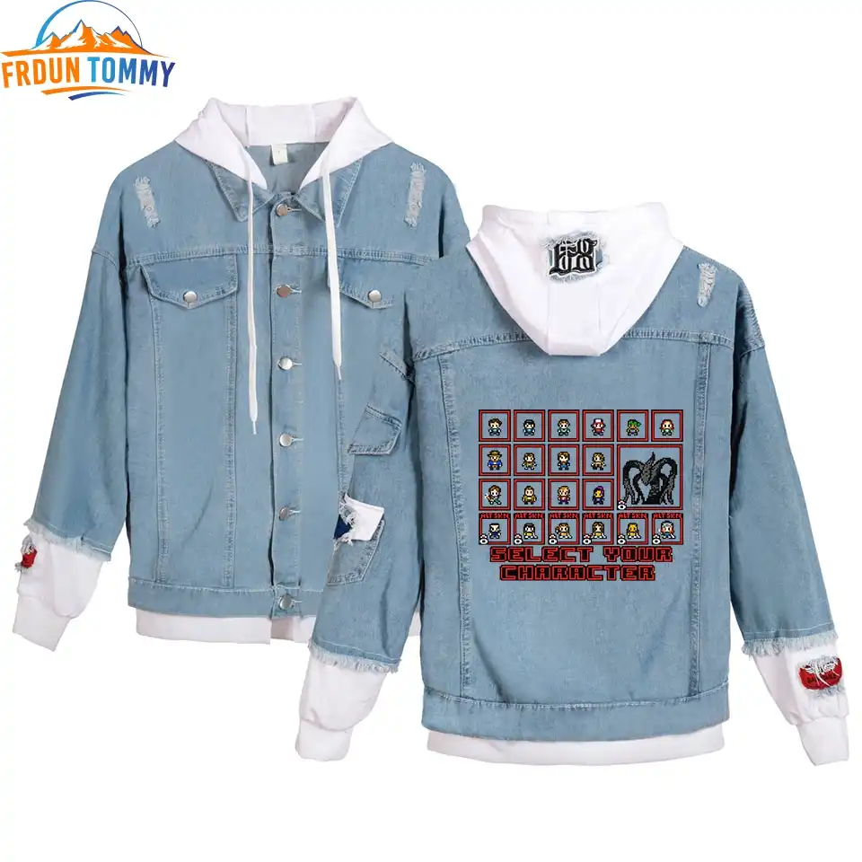 stranger things jean jacket