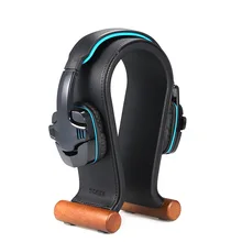 Кожаная подставка для наушников Samdi универсальный игровой