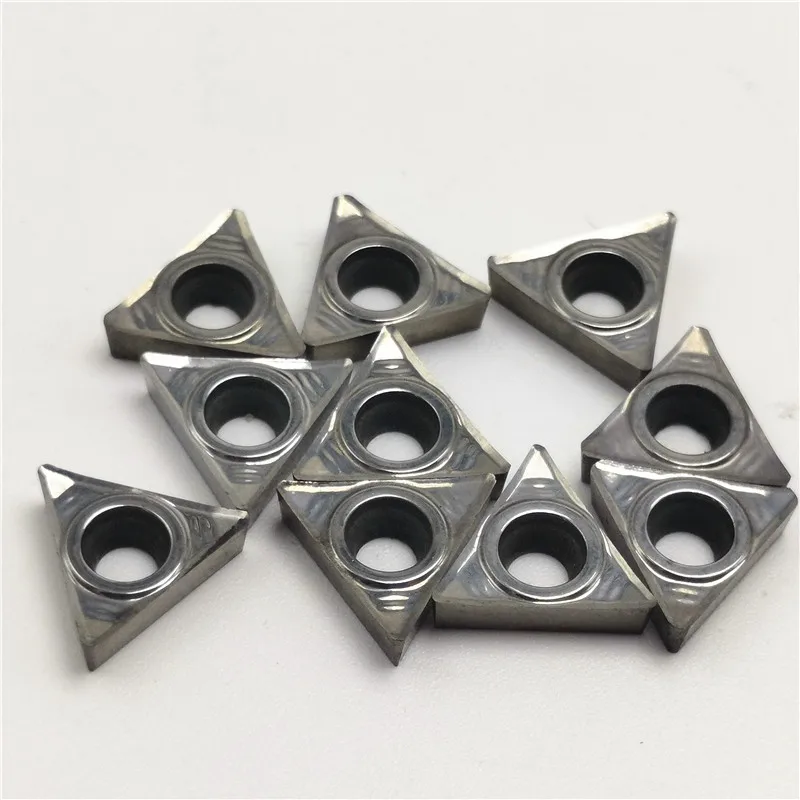 10 шт. CNC алюминиевый инструмент TCGT090208 AK H01 высококачественные металлические резцы для токарного станка фрезерный нож с лезвием из алюминиевого сплава