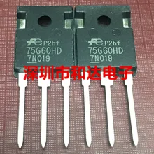 5 шт./лот FGW75N60HD 75G60HD TO-247