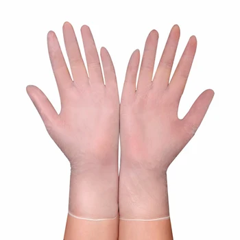 

100PCS Disposable PVC Gloves for Factory Catering Nail Salon Inspection Work PI669