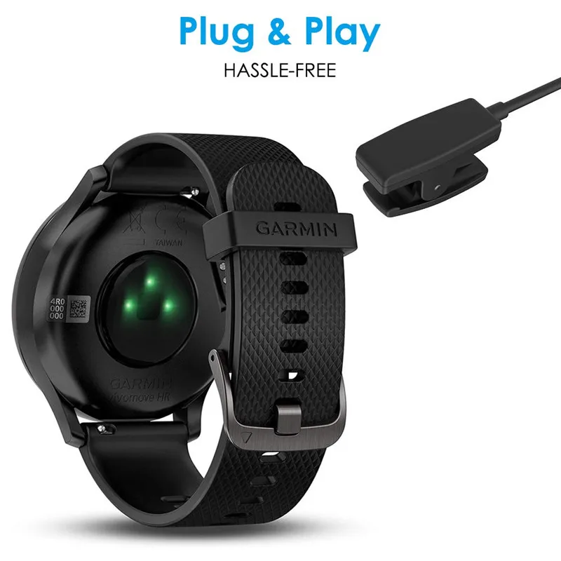 Сменный зарядный кабель для Garmin Forerunner 35/645/230/735XT/630 подход S20 Смарт-часы зарядный кабель