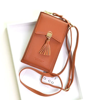 

Fashion Women Leather Messenger Bag Simple Wild Phone Purse Large Capacity Bag Coin Card Holder Women Hasp Handbag Crossbody Bag