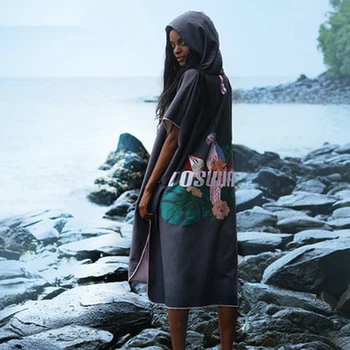 

Wearable Towel Quick Dry Bath Towel Hoit Stitch Beach Towel Dress Dress Clothes Equipments Tropical Bath Dress Beach Pattern BA6