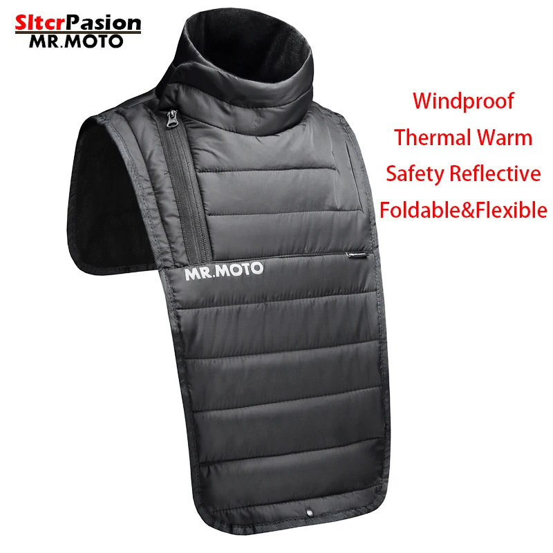Windproof Motorcycle Neck Warmer Waterproof Men's Neckwarmer Cache Cou