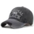 Hot Retro Washed Baseball Cap Fitted Cap Snapback Hat For Men Bone Women Gorras Casual Casquette Letter Black Cap 12