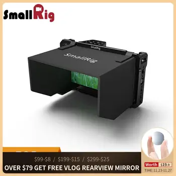 

SmallRig Monitor Cage with Sunhood for SmallHD 502 Bright Monitor Protective Full Cage + Sun Shield Hood Kit- 2231