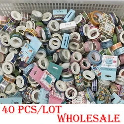 40 PCS/LOT Random DIY Washi Tape Sets Scrapbook Masking Adhesive Tapes Paper Japanese Kawaii Stationery Stickers School Supplies