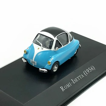

Hot 1:43 ROMI-ISETTA 1956 mini alloy car model,high simulation children's toy,classic collection classic car,free shipping