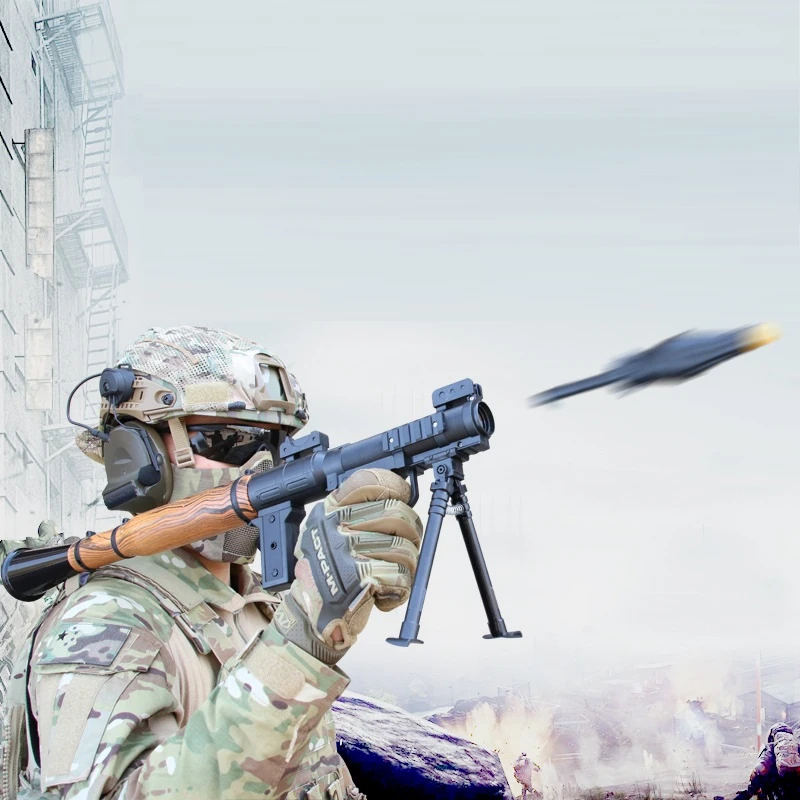 起動バズーカおもちゃアクションフィギュアrpgモデルランチャープラスチック組み立てるpubg携帯銃 弾丸エリート平和男の子のためのおもちゃギフト おもちゃ 銃 Aliexpress