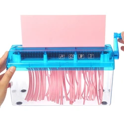 Mini broyeur à main A6 outils de Quilling de papier faits à la main, Machine de découpe de Documents en papier pour bureau, fournitures scolaires à domicile 
