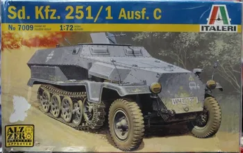 

7009 1/72 Sd.Kfz. 251 Semi Tracked Armored Vehicles