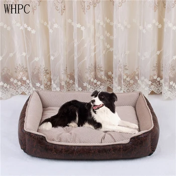 

WHPC Pet Bed Large Dog Bed Lounger For Dogs Warm Dog House Soft Nest Dog Baskets Waterproof Kennel For Cat Puppy Plus size