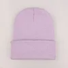 Hiver chapeaux pour femme nouveaux bonnets tricoté Fluorescent chapeau filles automne femme Beanie casquettes plus chaud Bonnet dames casquette décontractée ► Photo 2/6