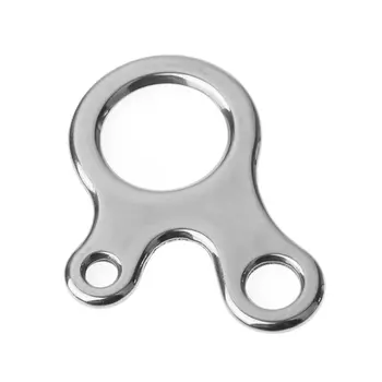 

5pcs/lot 3 Hole Molle Tool Survival Buckle Multi-purpose Stainless Steel Outdoor Sports Equipment Camping Climbing Carabiner