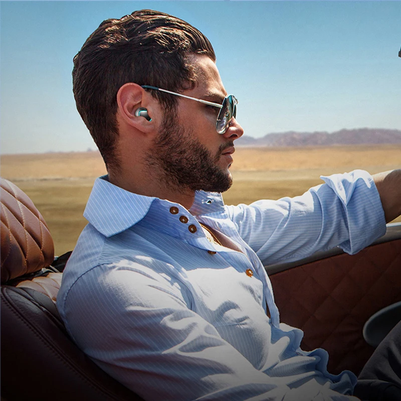 Bluetooth 5,0, TWS, наушники, 1000 мА/ч, внешний аккумулятор, гарнитура, беспроводные наушники-вкладыши, HIFI, наушники, спортивные, свободные руки, вызов и микрофон для Xiaomi iPhone